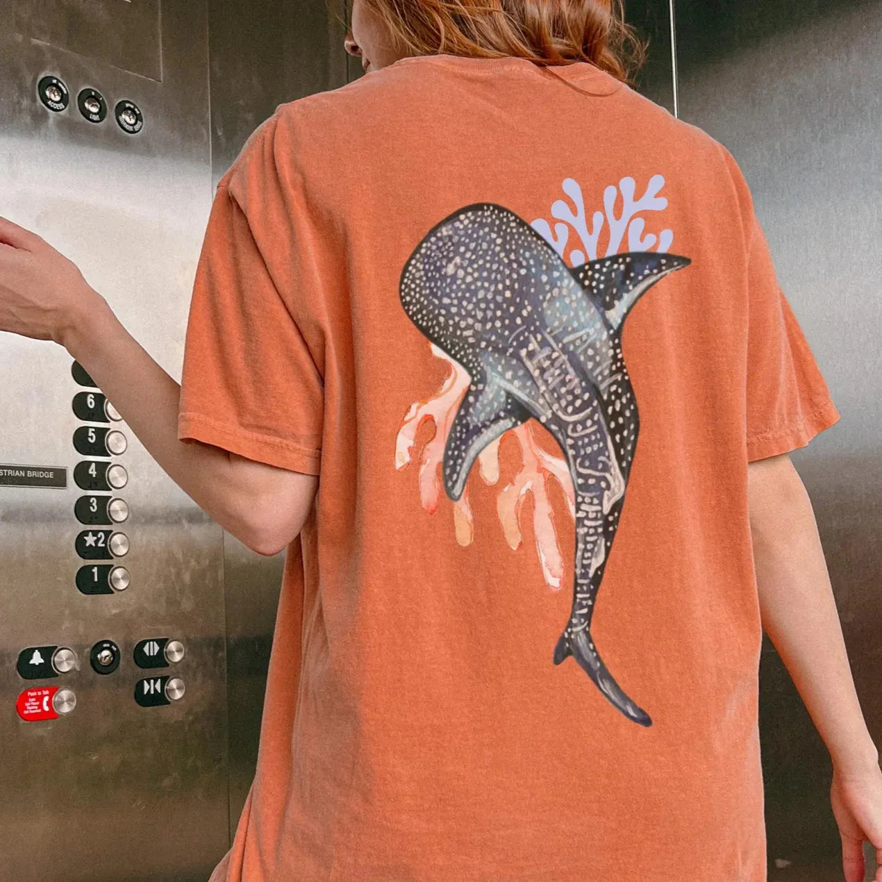 Whale Ocean Tee V2