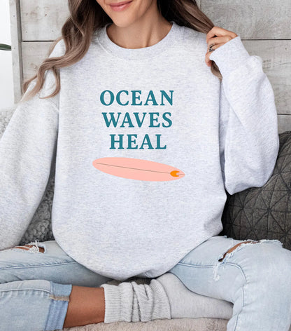 Ocean Waves Sweater
