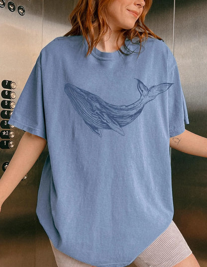 Vintage Whale Tee V2