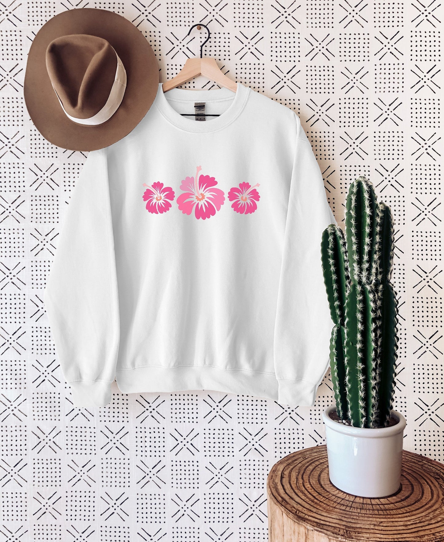 Hibiscus Flower Sweater V2