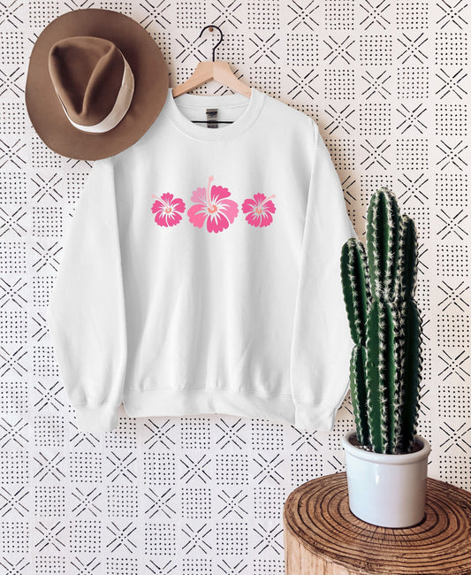 Hibiscus Flower Sweater V2