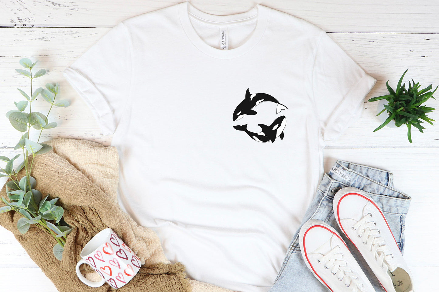Whale Pocket Tee