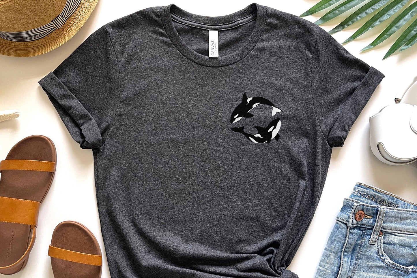 Whale Pocket Tee