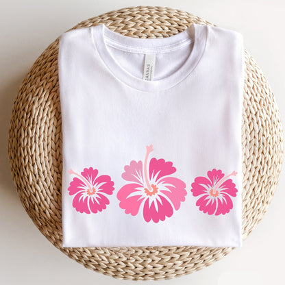 Hibiscus Flower Tee V4