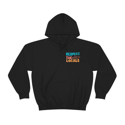 Respect The Locals Shark Hoodie V16