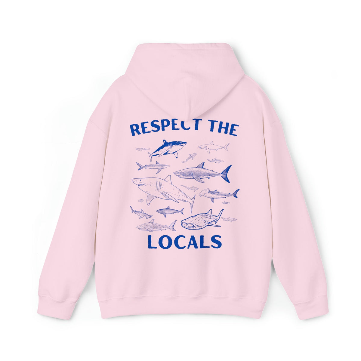 The Respect The Locals Shark Hoodie V12