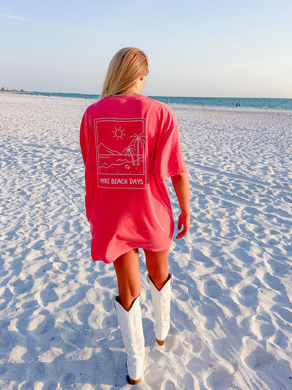More Beach Days Tee
