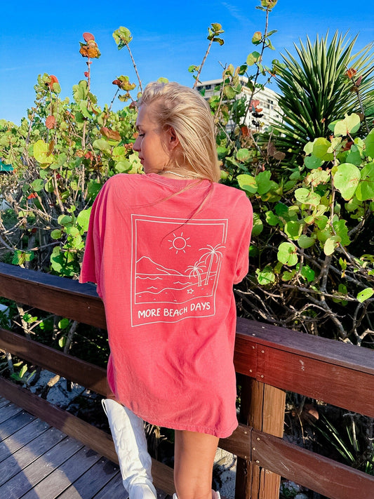 More Beach Days Tee