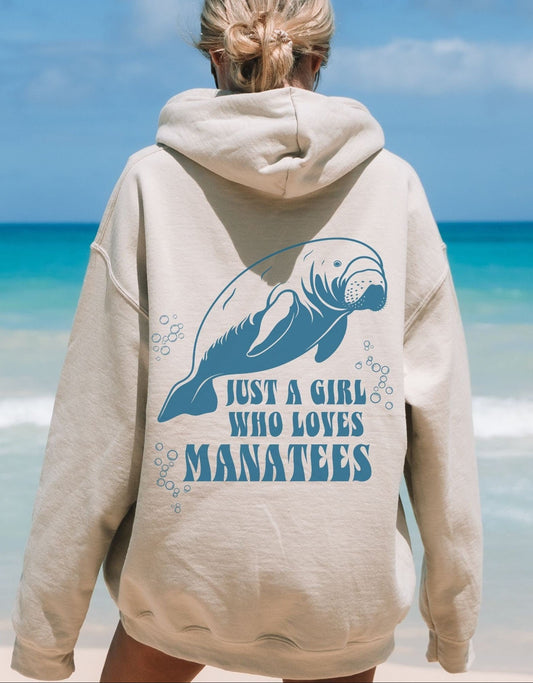 Manatee Lover Hoodie V5