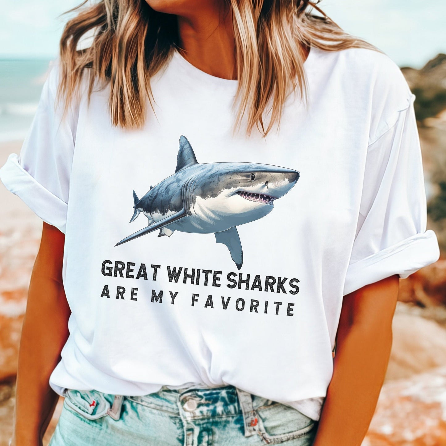Great White Shark Tee