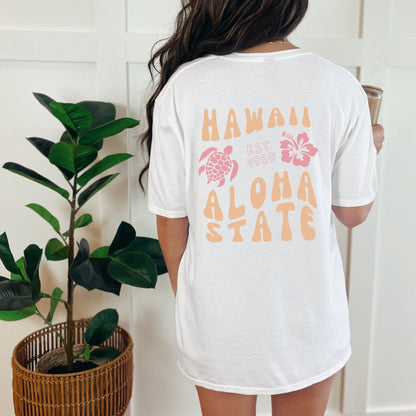 Aloha Flower Tee V2