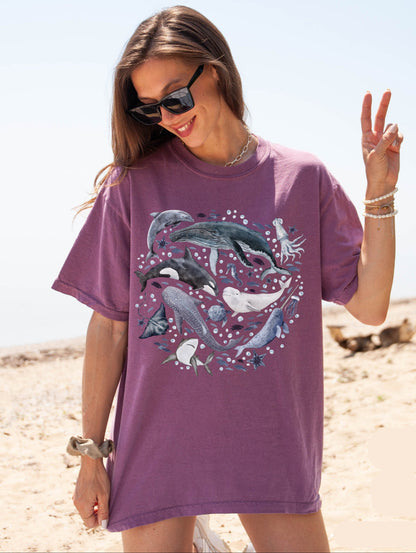 Ocean Animals Tee V12