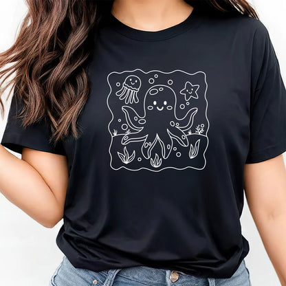 Ocean Creatures Tee
