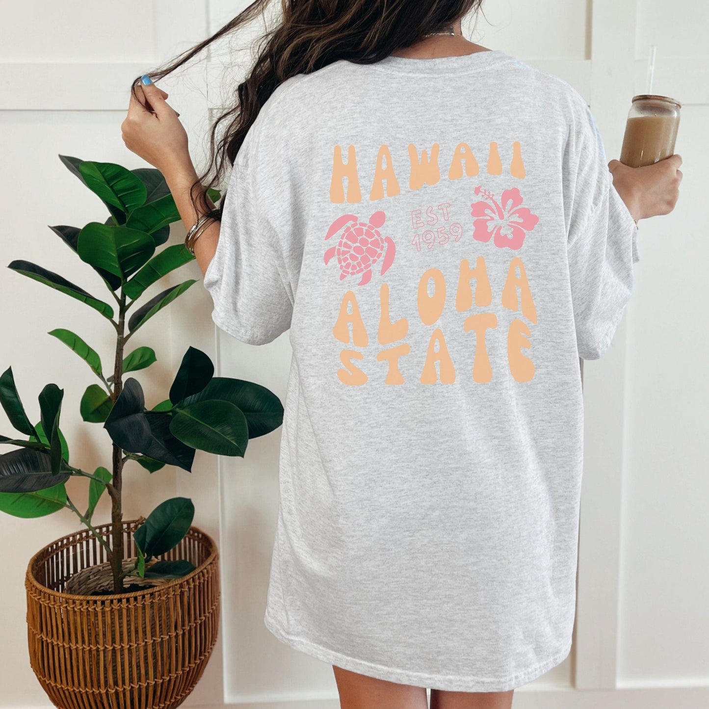 Aloha Flower Tee V2