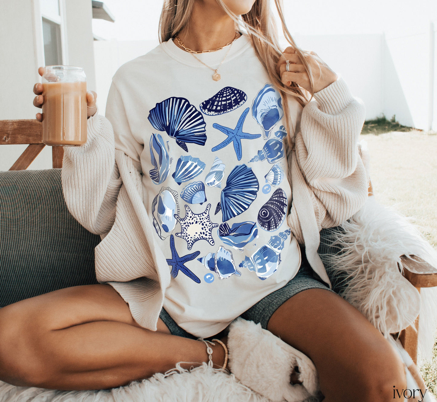 Vintage Seashells Tee V5
