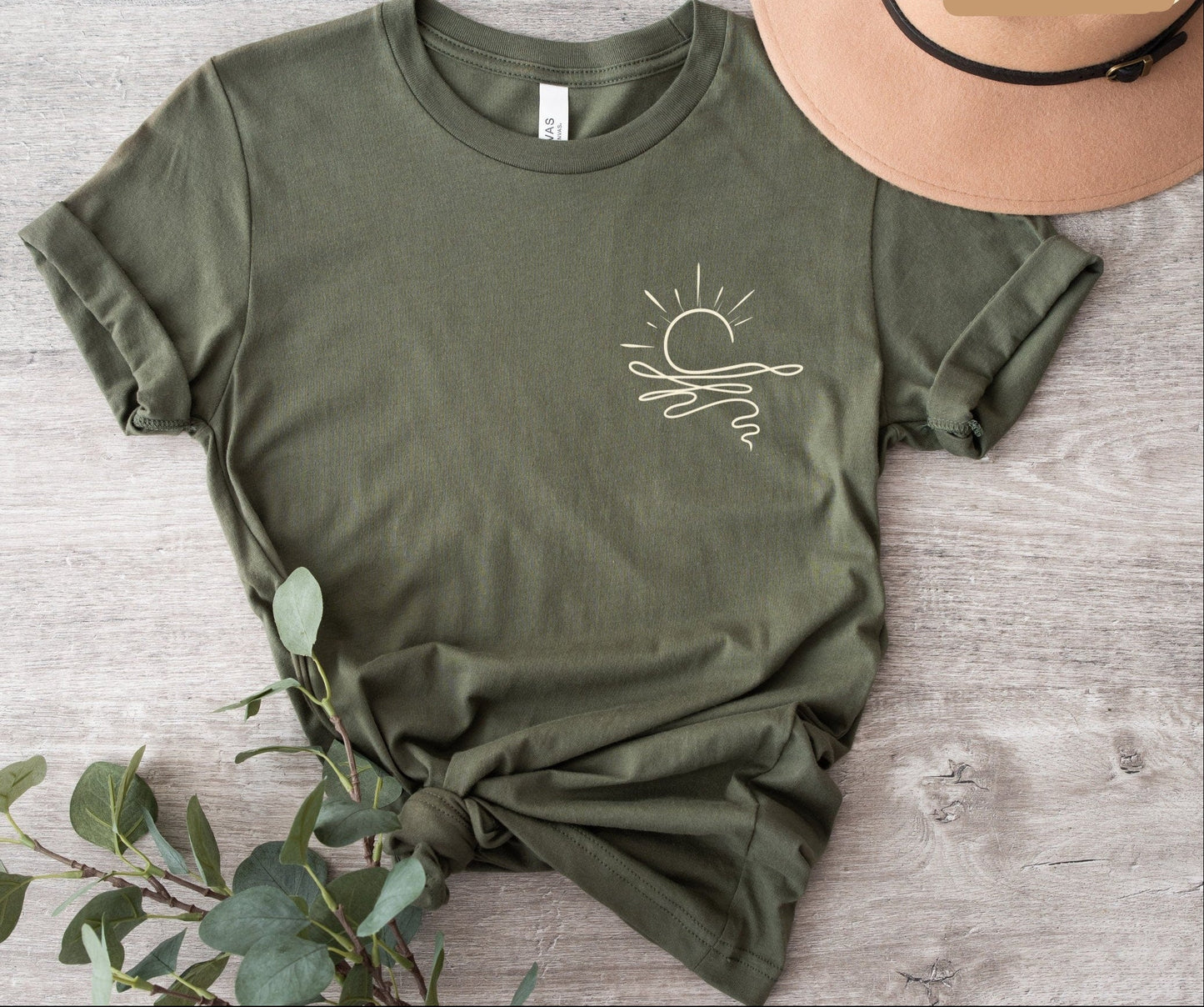 Boho Ocean Sun Tee