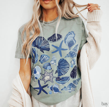 Vintage Seashells Tee V5