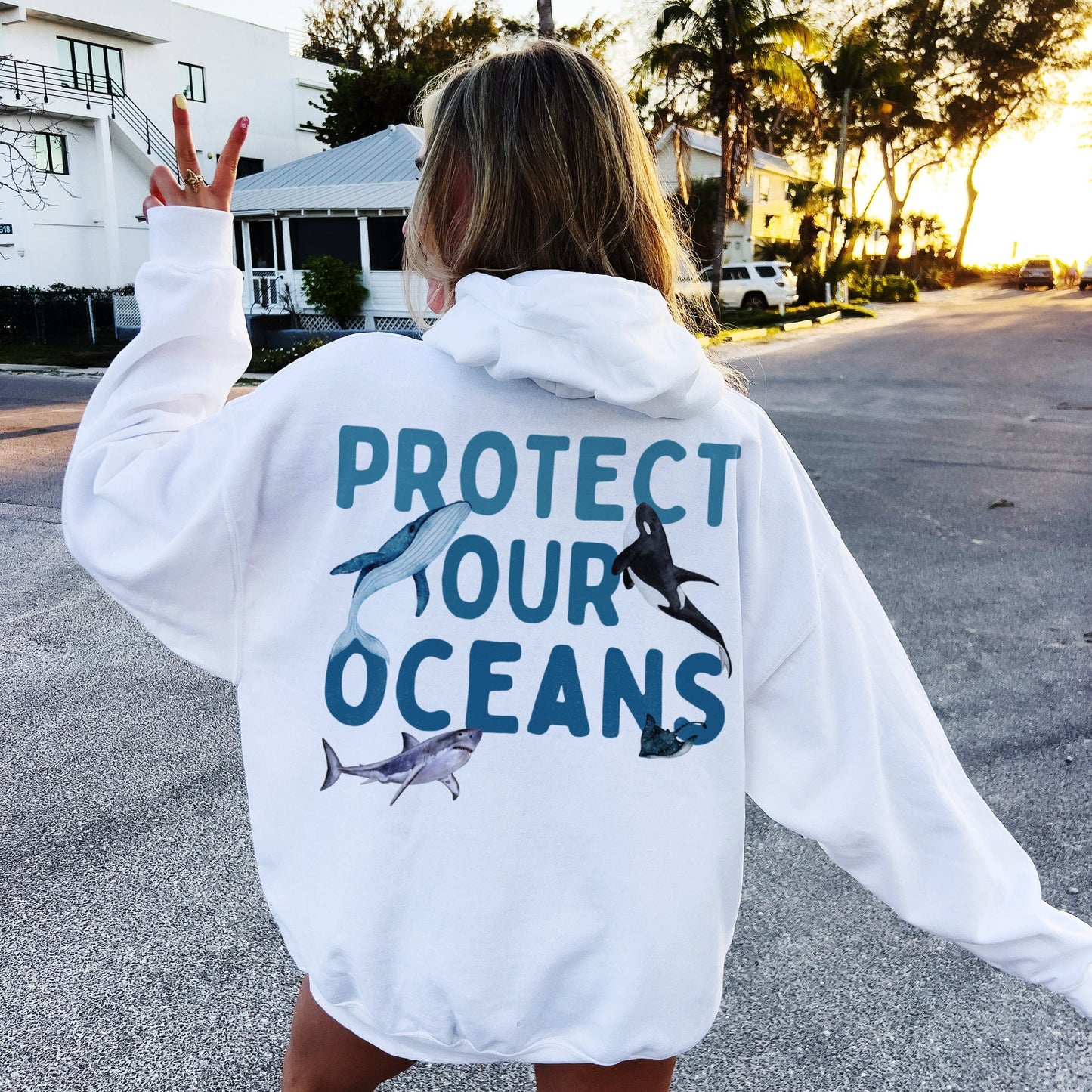 Protect Our Oceans Hoodie V11