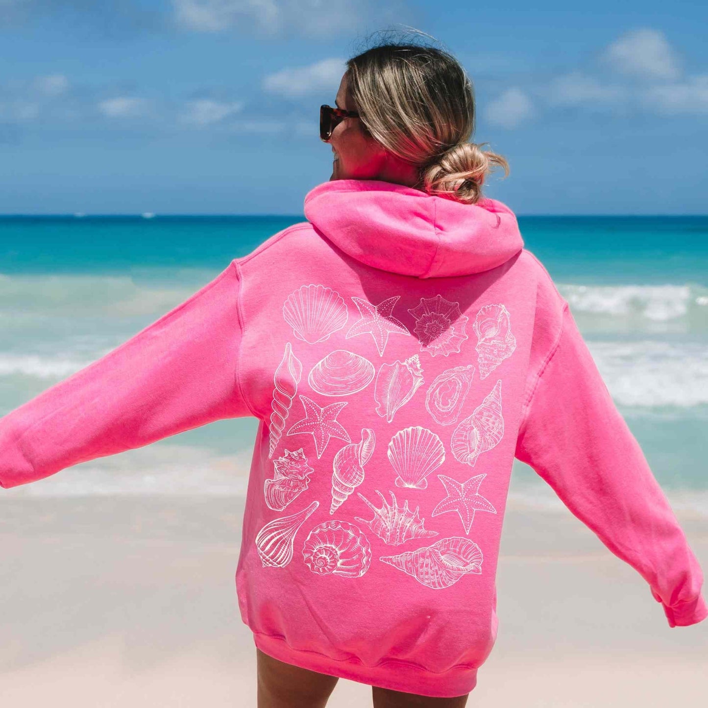 Seashells Ocean Hoodie