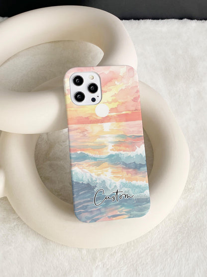 Wave Sunset Phone Case