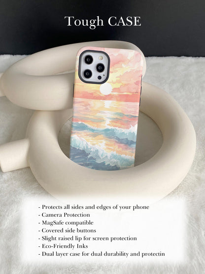 Wave Sunset Phone Case