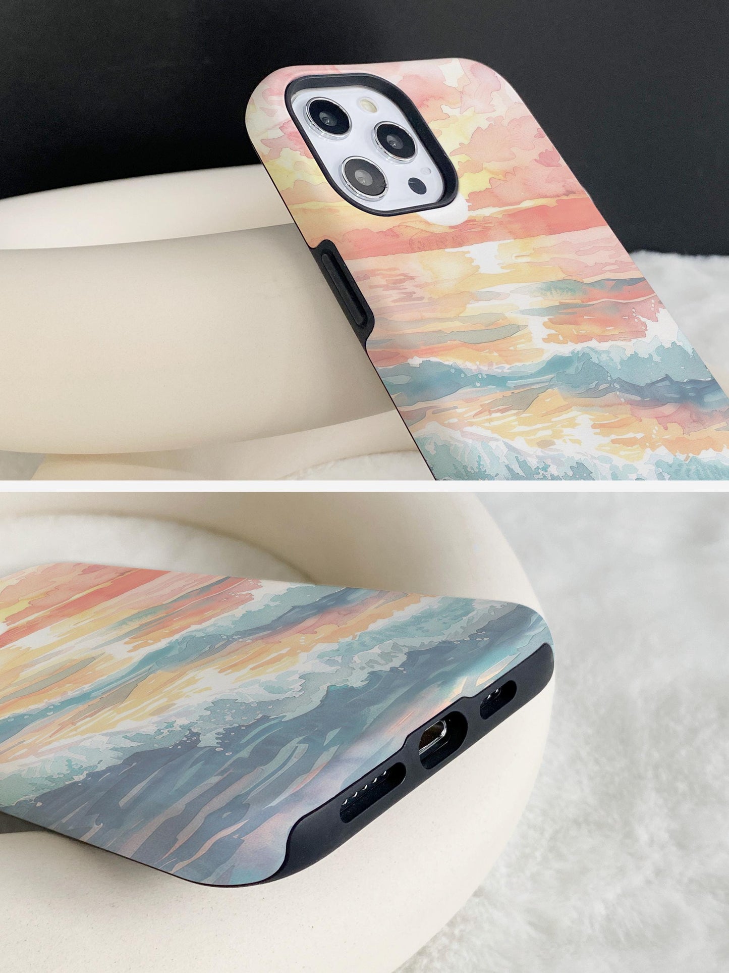 Wave Sunset Phone Case