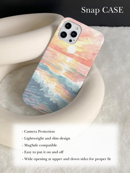 Wave Sunset Phone Case