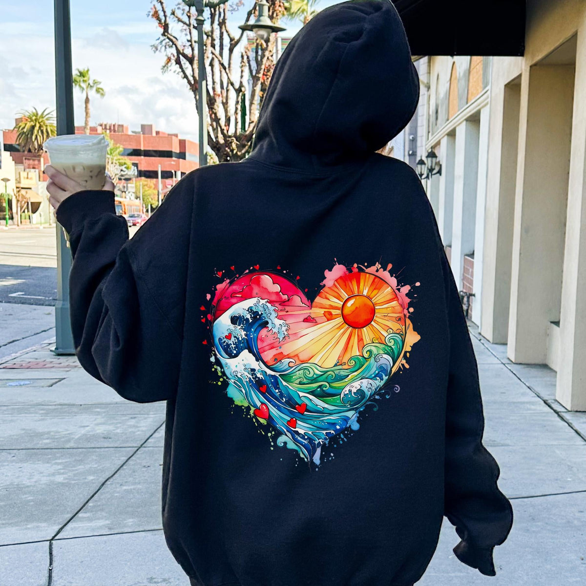 Heart Wave Hoodie