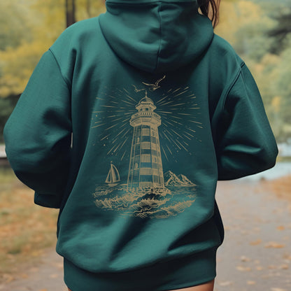 Nautical Lighthouse Hoodie