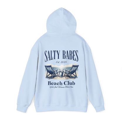 Salty Babes Beach Club Hoodie