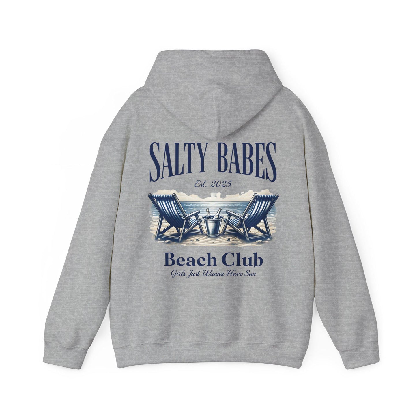 Salty Babes Beach Club Hoodie
