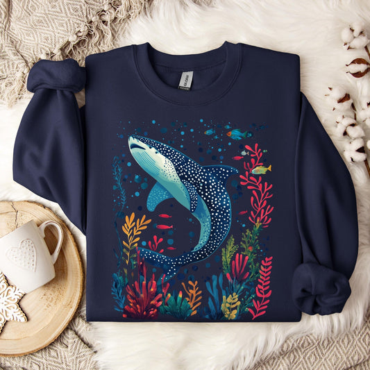 Whale Shark Sweatshirt V5