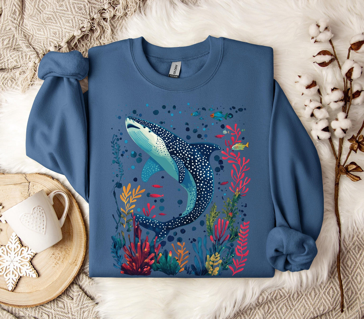 Whale Shark Sweatshirt V5