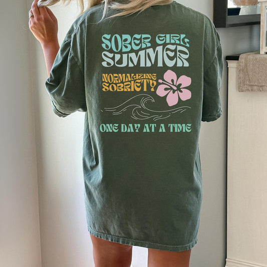 Sober Girl Summer Tee