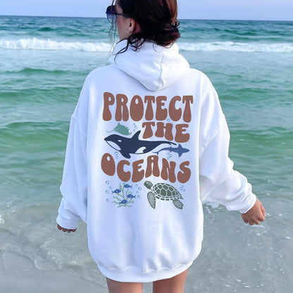 Protect The Oceans Orca Hoodie