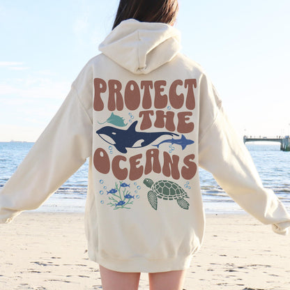 Protect The Oceans Orca Hoodie