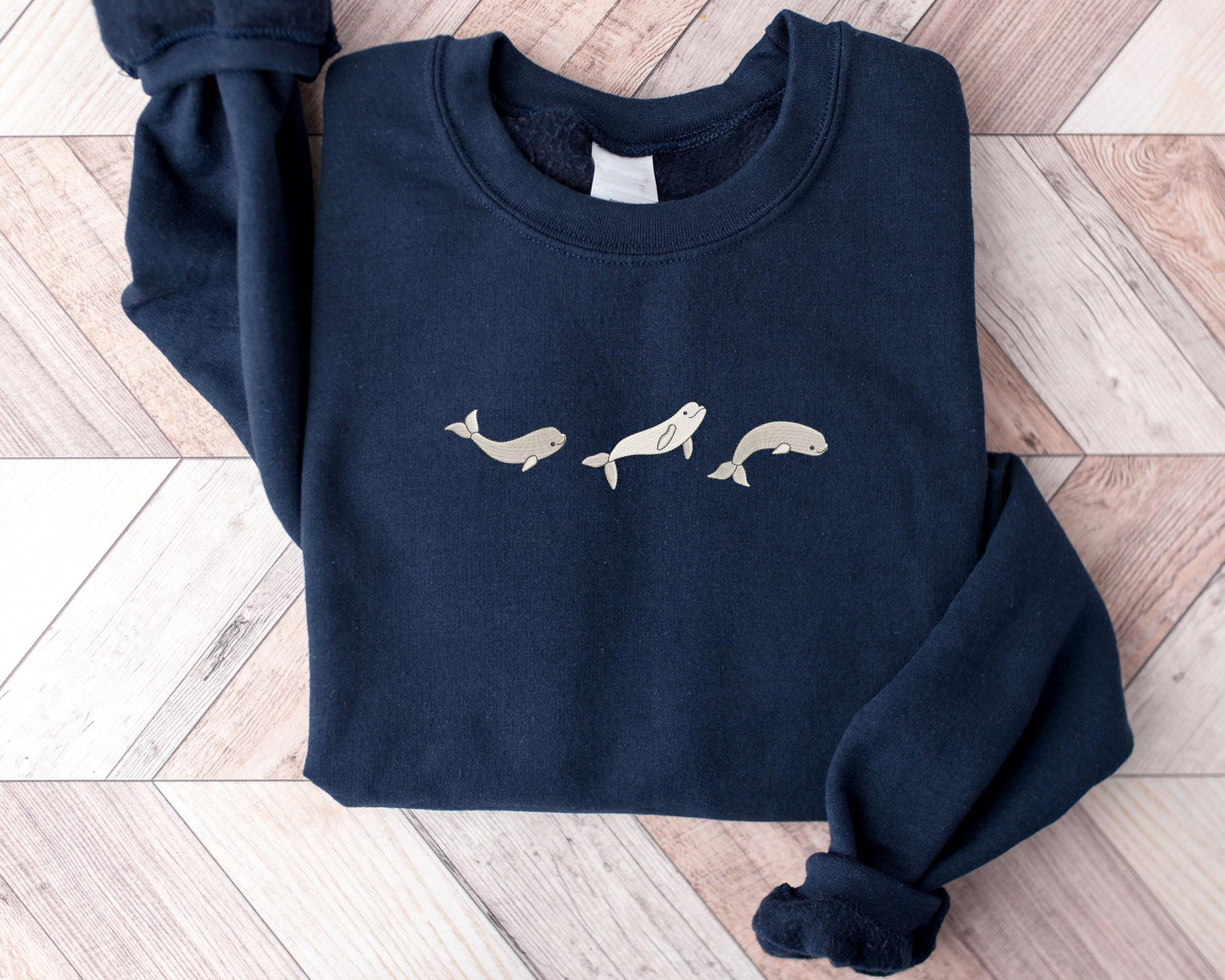 Beluga Whale Sweater