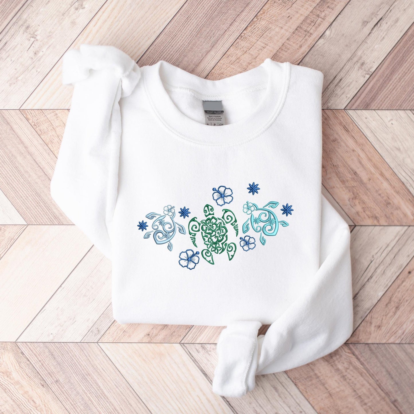 Tropical Turtle Sweater