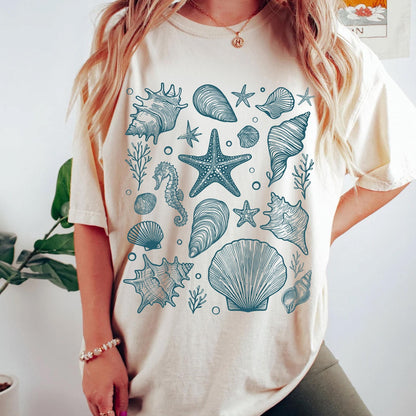 Ocean Lover SeaShell T-Shirt