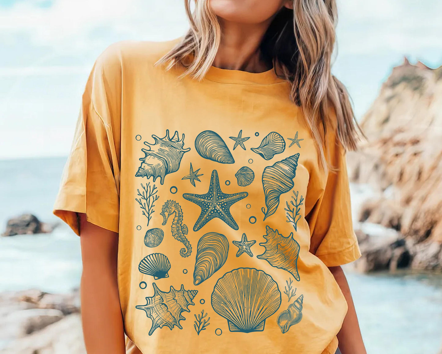 Ocean Lover SeaShell T-Shirt