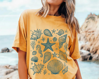 Ocean Lover SeaShell T-Shirt