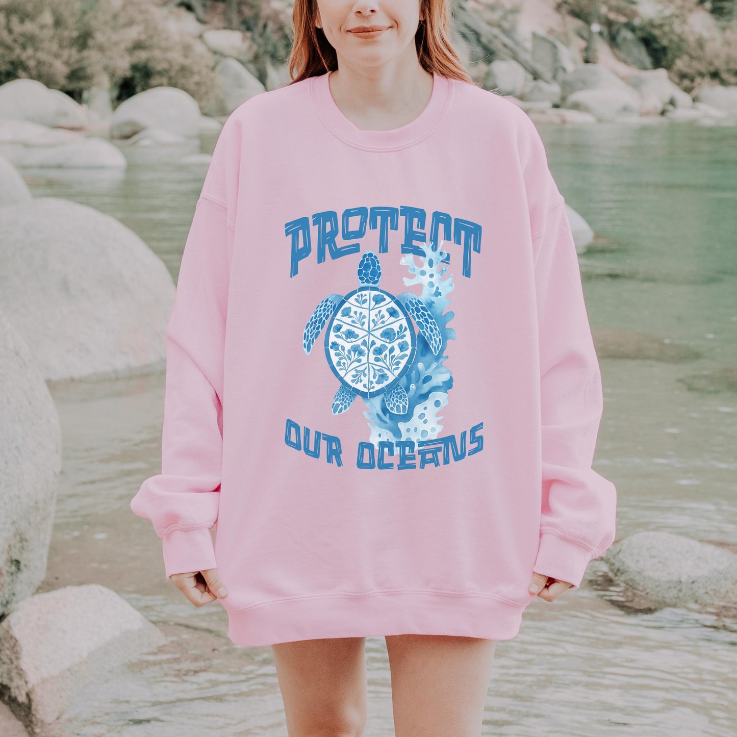 Protect Our Oceans Sweater V7