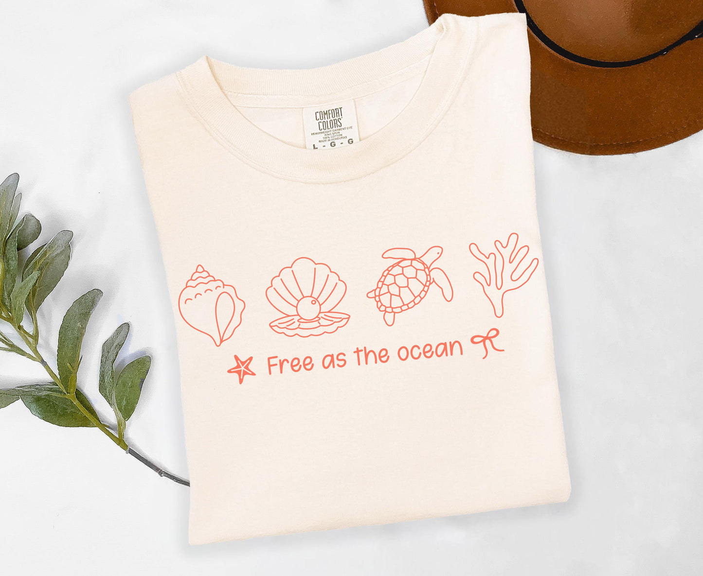 Free As The Ocean Tee