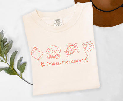 Free As The Ocean Tee