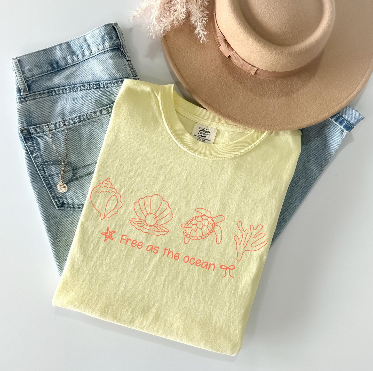 Free As The Ocean Tee