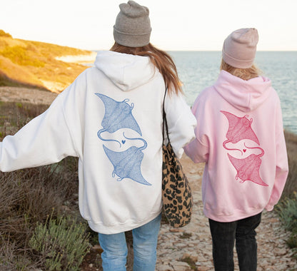 Beachy Manatee Hoodie V2