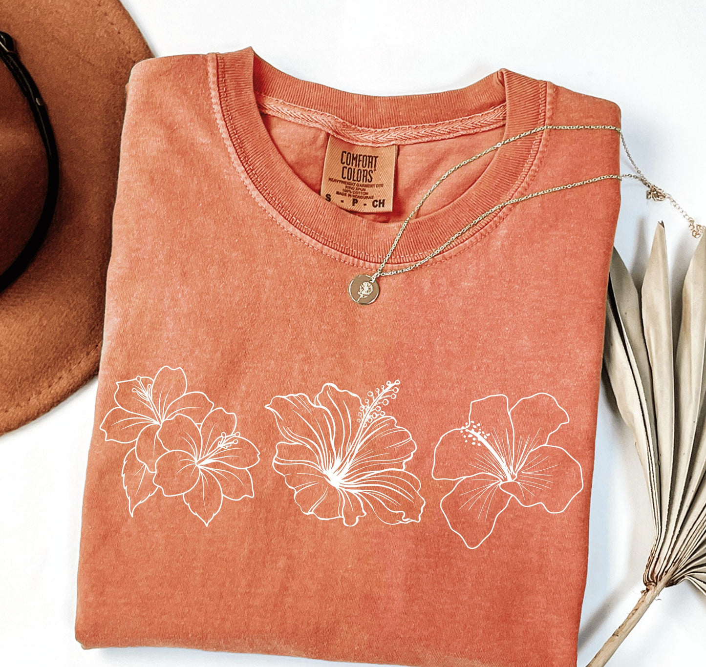 Hibiscus Flower Tee V6