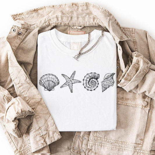 Seashells Vintage Tee