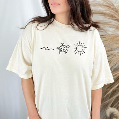 Ocean Turtle T-Shirt New