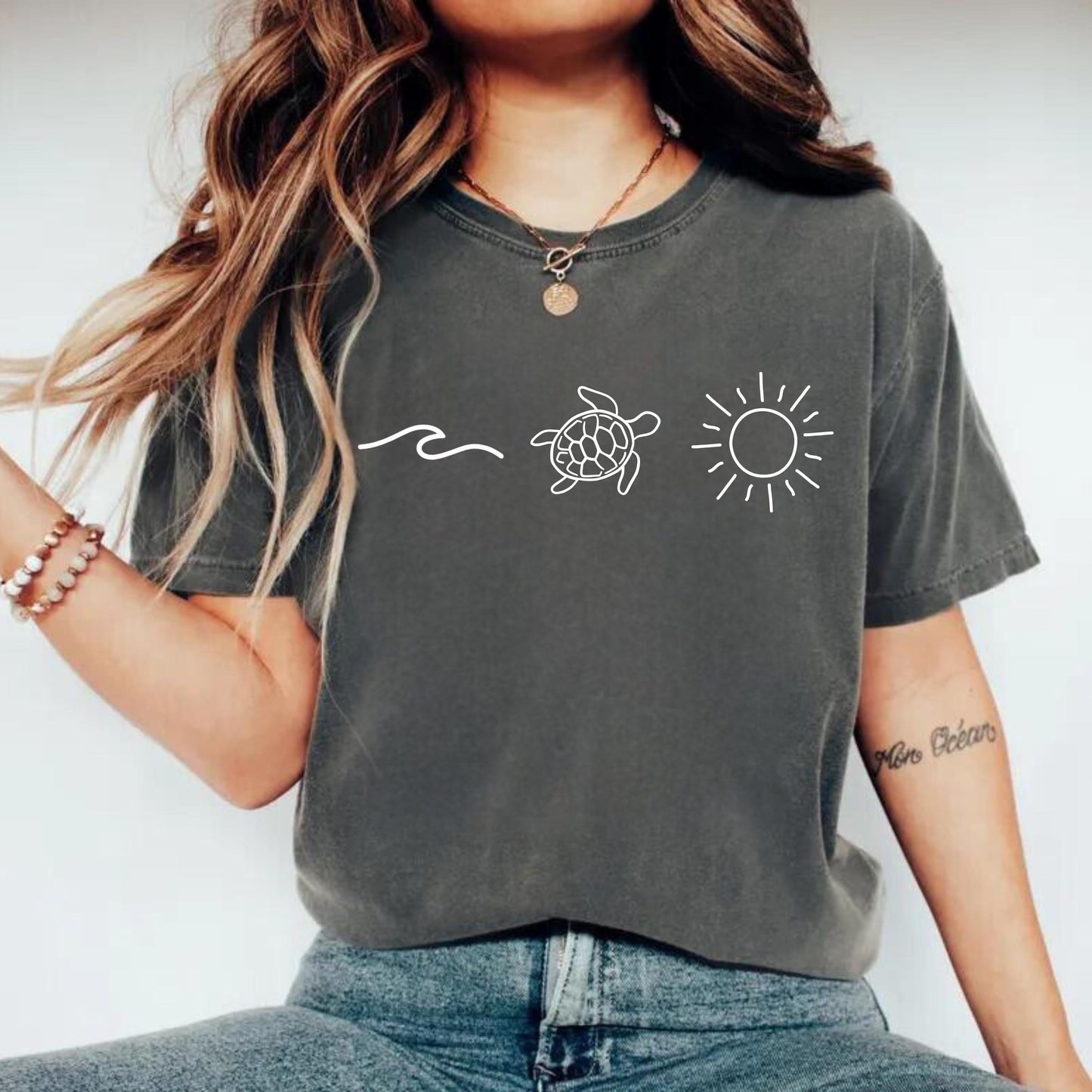 Ocean Turtle T-Shirt New